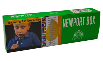 Newport Box [ Mango ] Blue Cigarettes - 20/10Packs 200 Herbal Cigarettes 