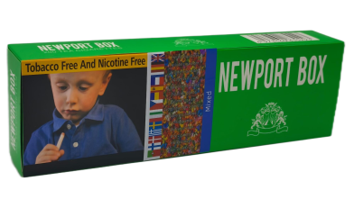 Newport Box [ Mixed ] Blue Cigarettes - 20/10Packs 200 Herbal Cigarettes 